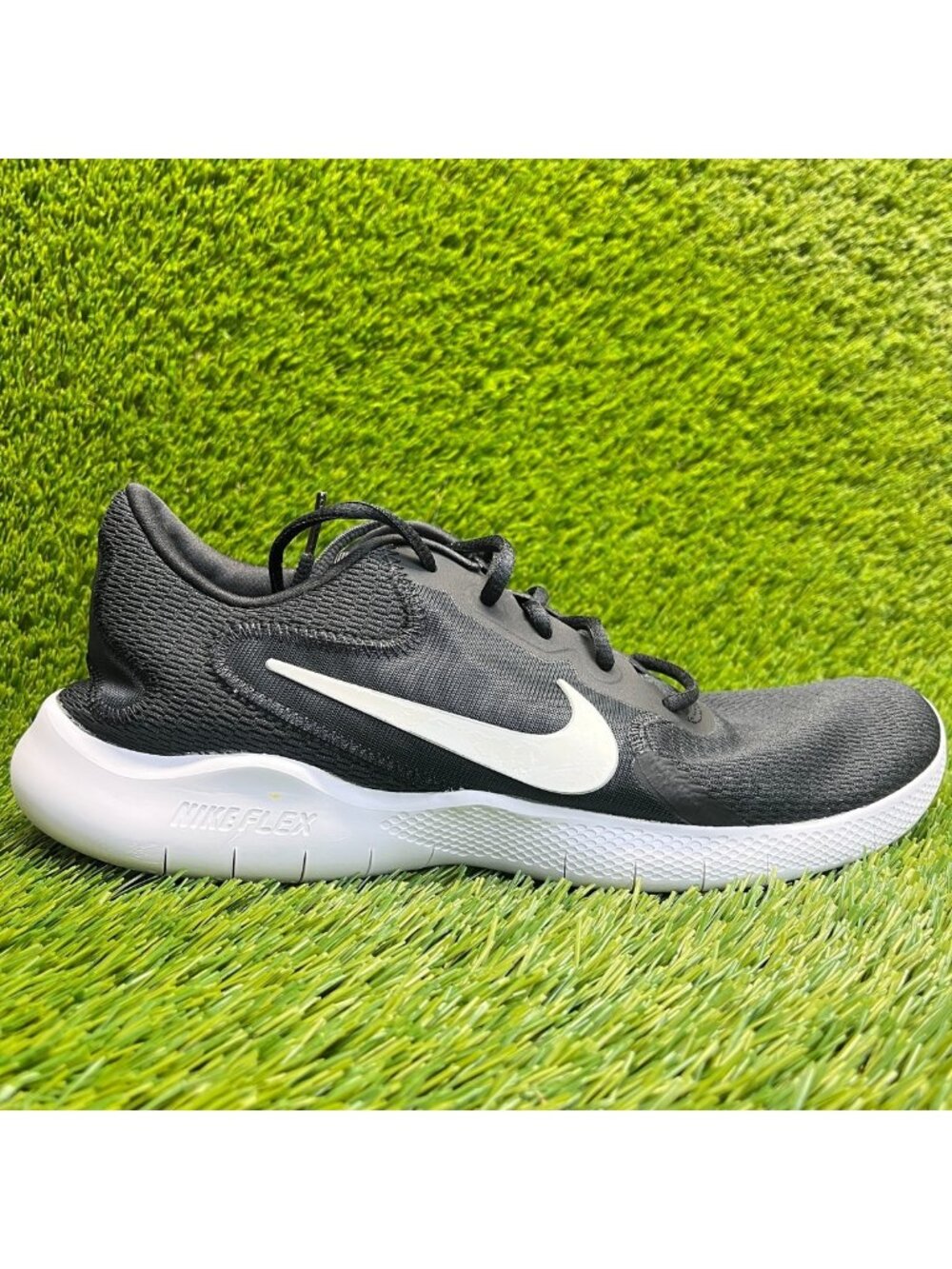 Nike Flex Experience RN 9 Mens Size 10.5 Black Athletic Running Shoes Sneakers